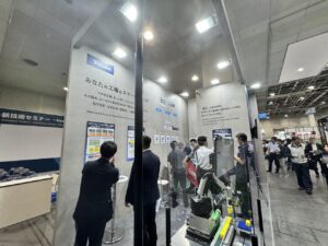 Ystecスマート工場EXPO出展ブースの様子